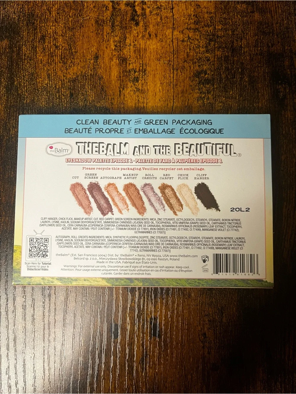 NEW theBalm & the Beautiful Episode 1 Eyeshadow Palette